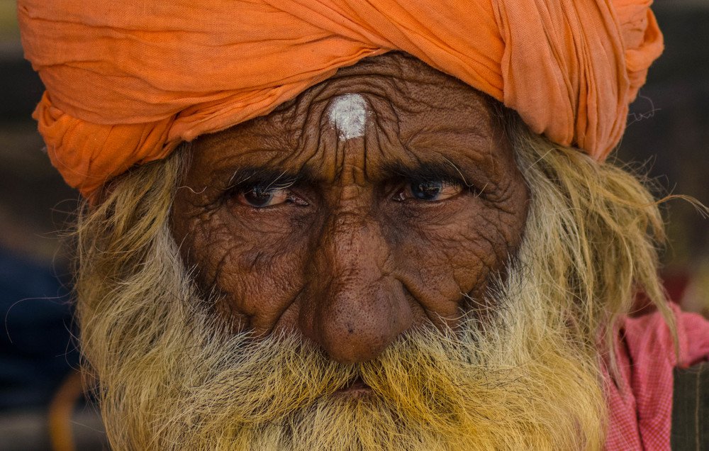 Sadhu Close Up