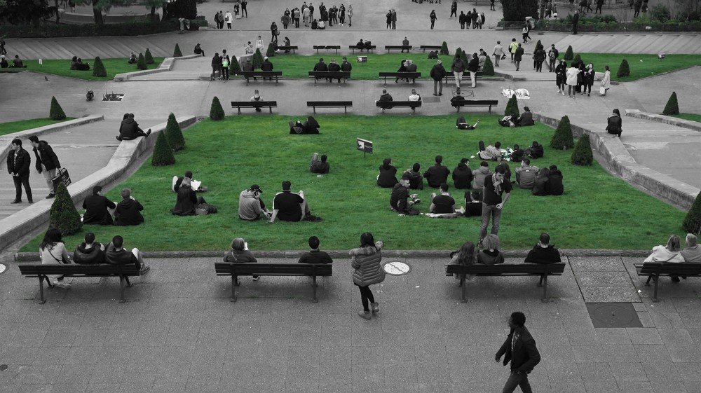 Выходной в Париже.