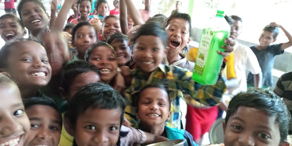 Children show God's Face.