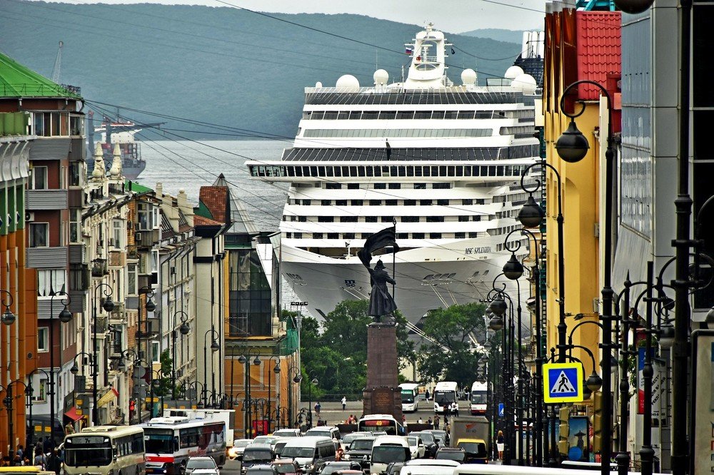 Улицы Владивостока.