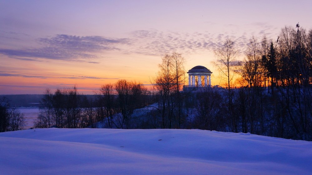 Зимнее утро на Вятке