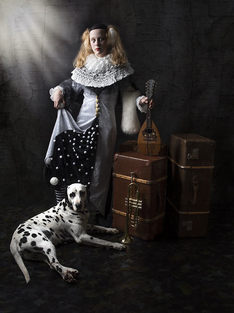 Traveling with my circus dog