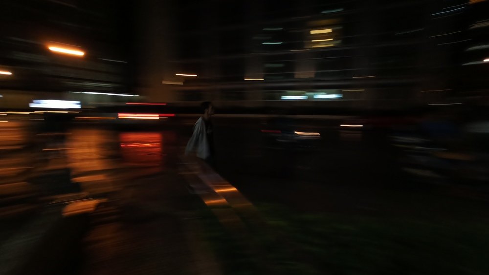 Speed of light into the wander