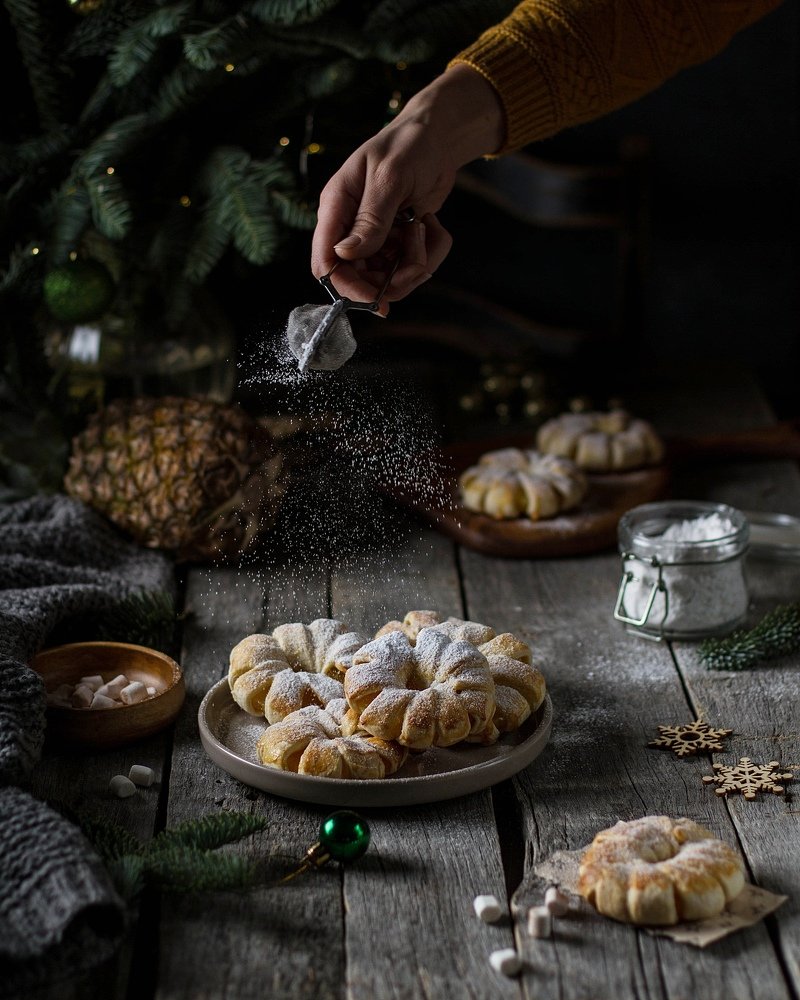 Ананасовые слойки