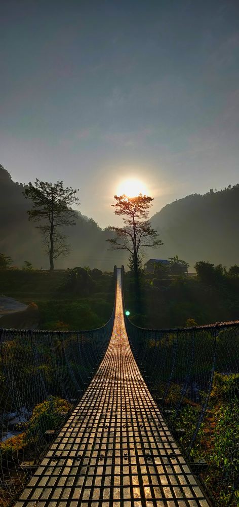Lake Stone Suspension bridge