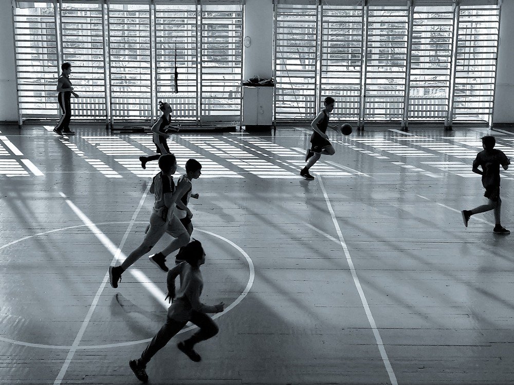 Баскетбольный пас.