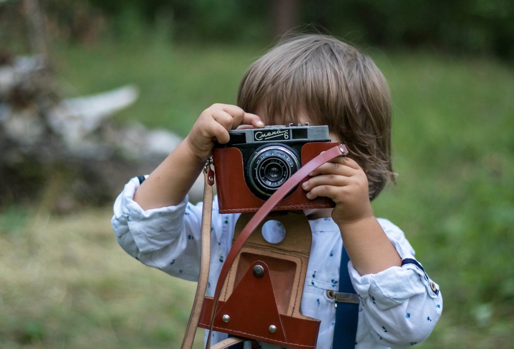 маленький фотограф