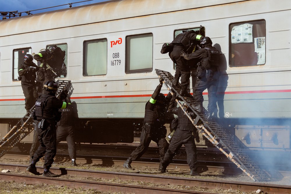 Штурм поезда