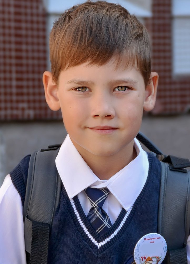 First grader . Первоклашка...