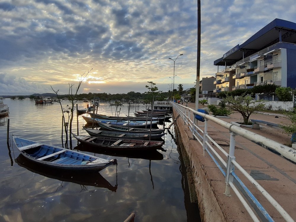 Dawn on the Tapajós River.