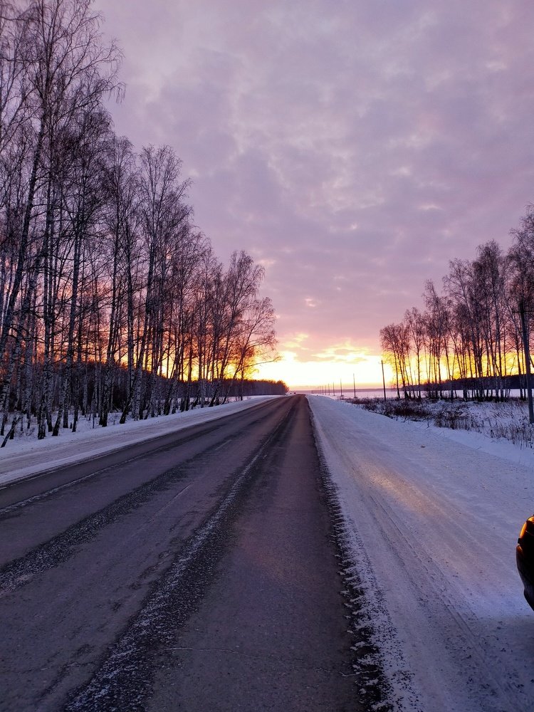 Предновогодний рассвет