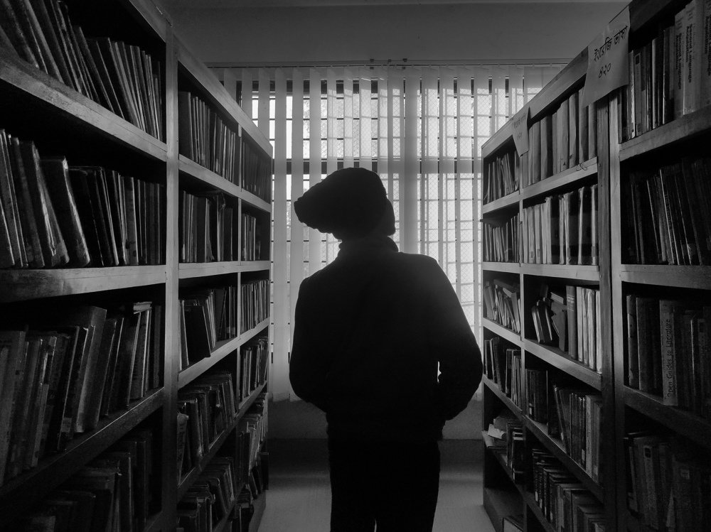 Once upon a time in a library