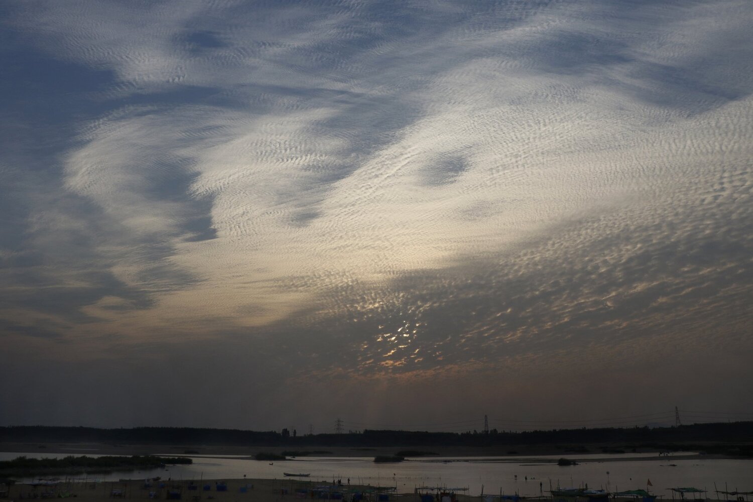 An evening clouds