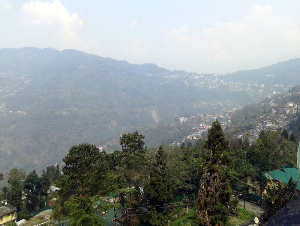 The beauty of Gangtok