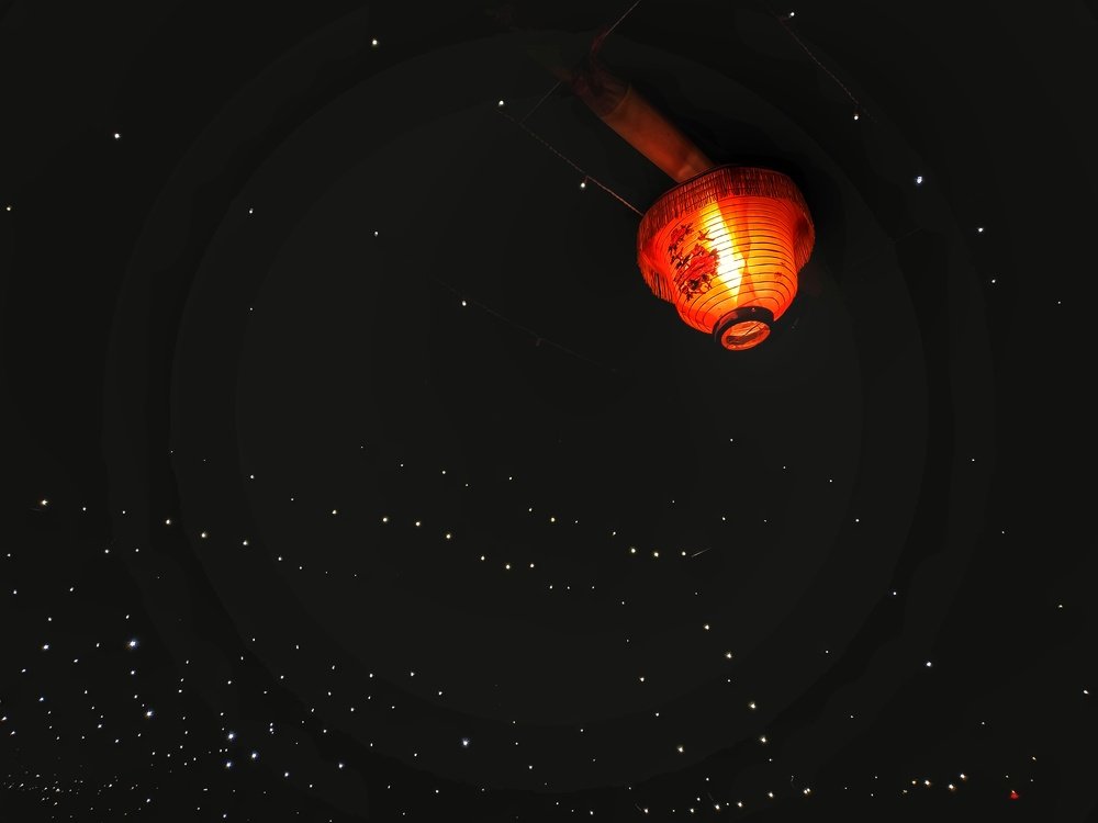In the night of celebration