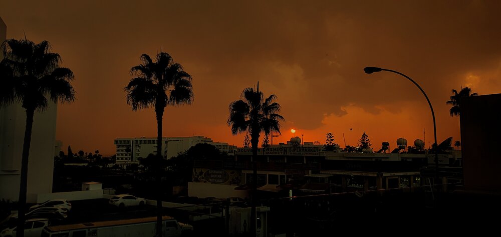 Rain in Agia Napa