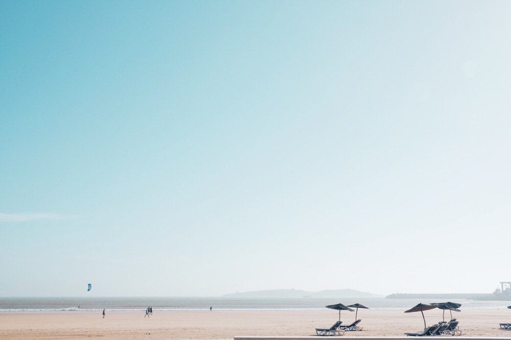 Minimalism of Blue City, Morocco