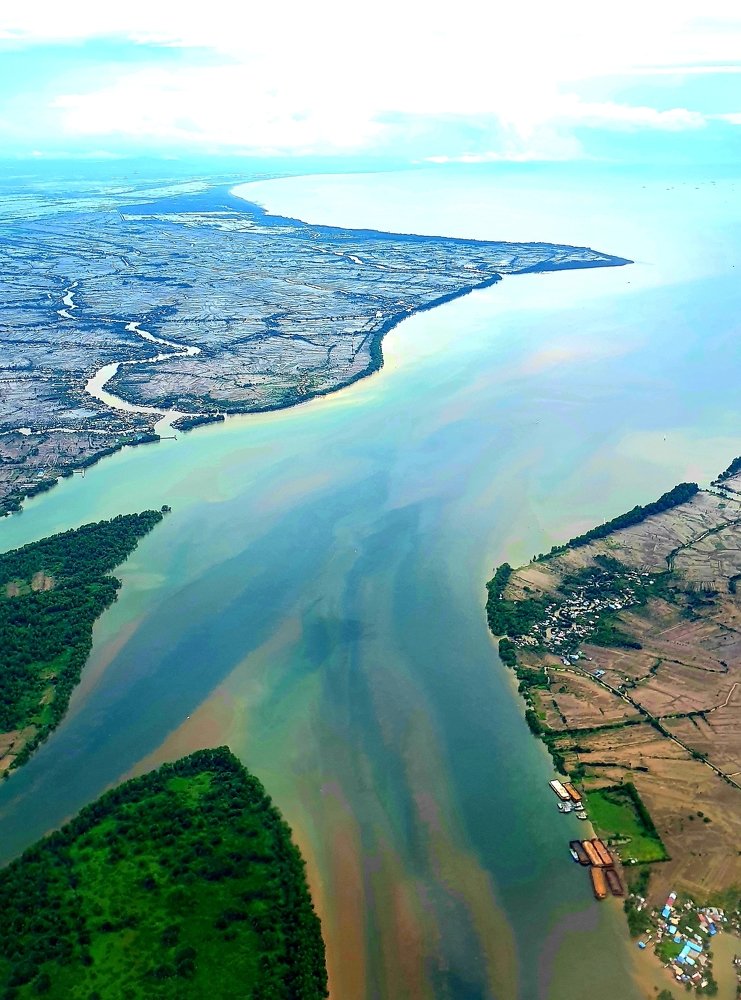 Orifice of Barito River