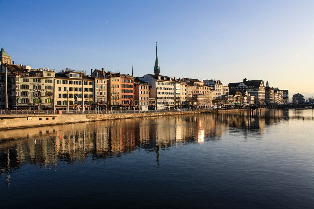 Набережная Цюриха