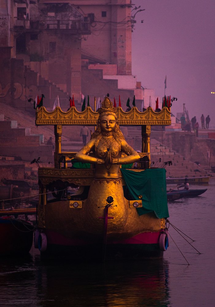 Boat of Aasi Ghat - Beauty of Varansi