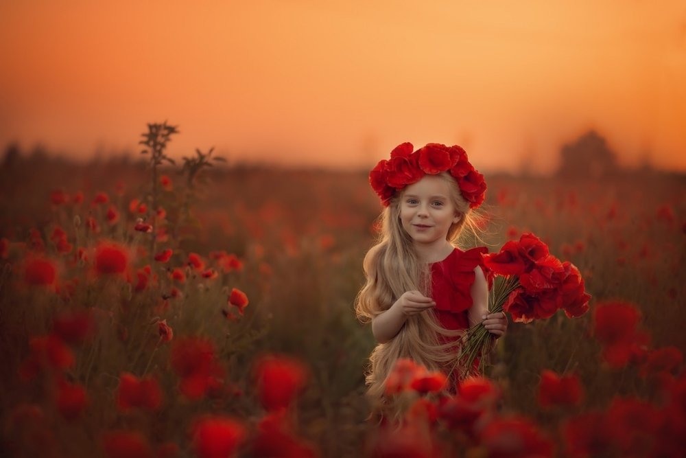 Маковая красавица