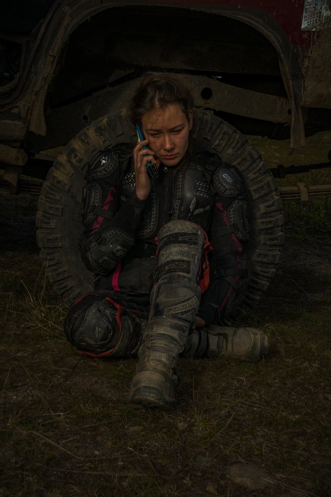 Отдых эндуристки.