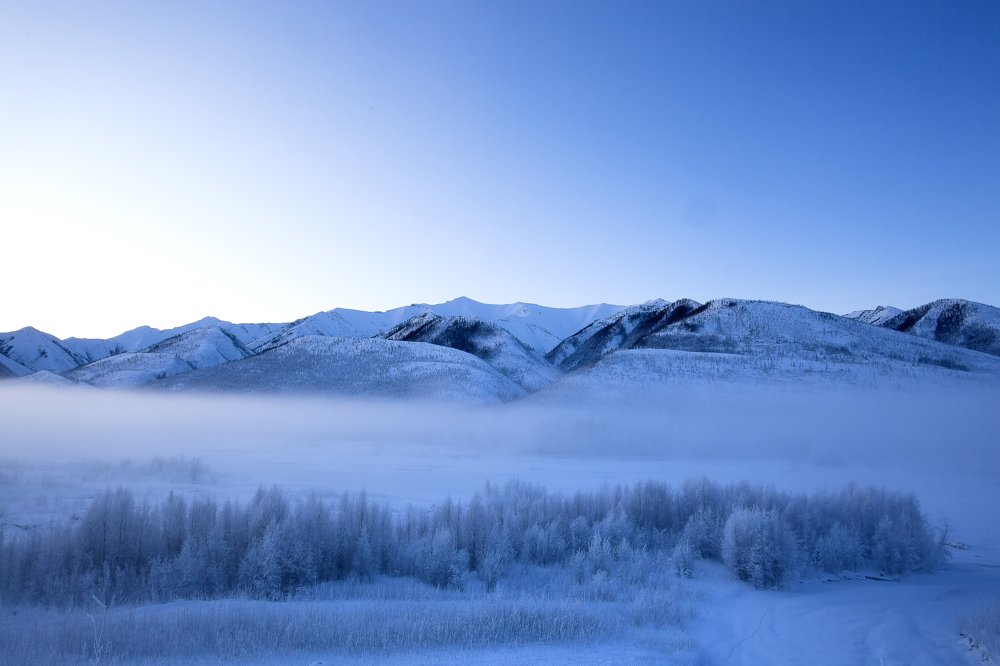 Студеная зимняя пора.