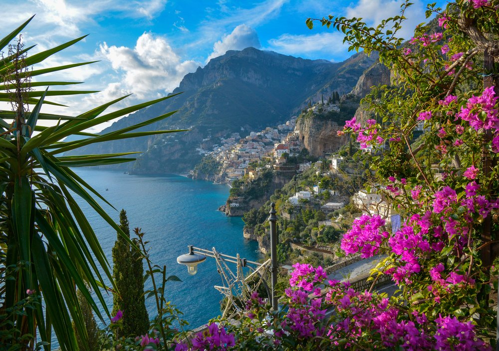 Позитано зимой