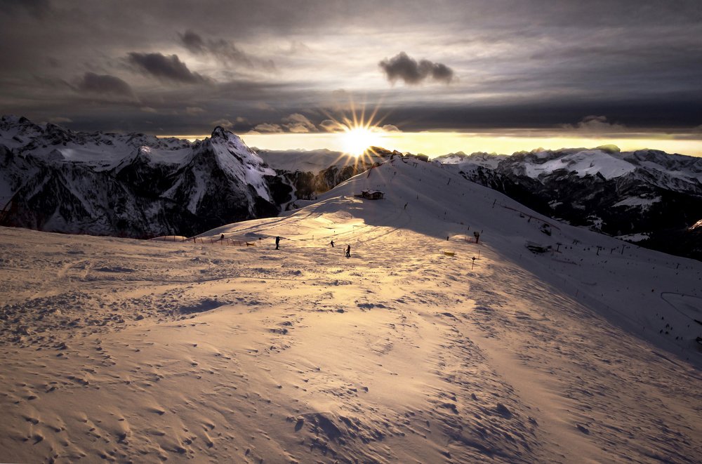 "Золотой час" в горах