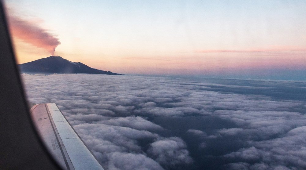 Etna Volcano, at sunset!