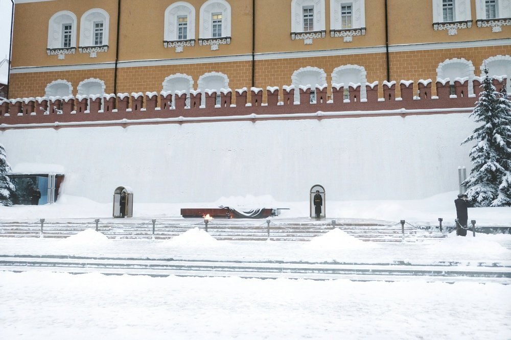 Белый кремль в Москве.