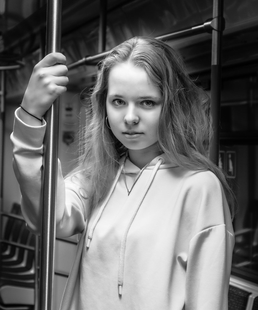 В московском метро...