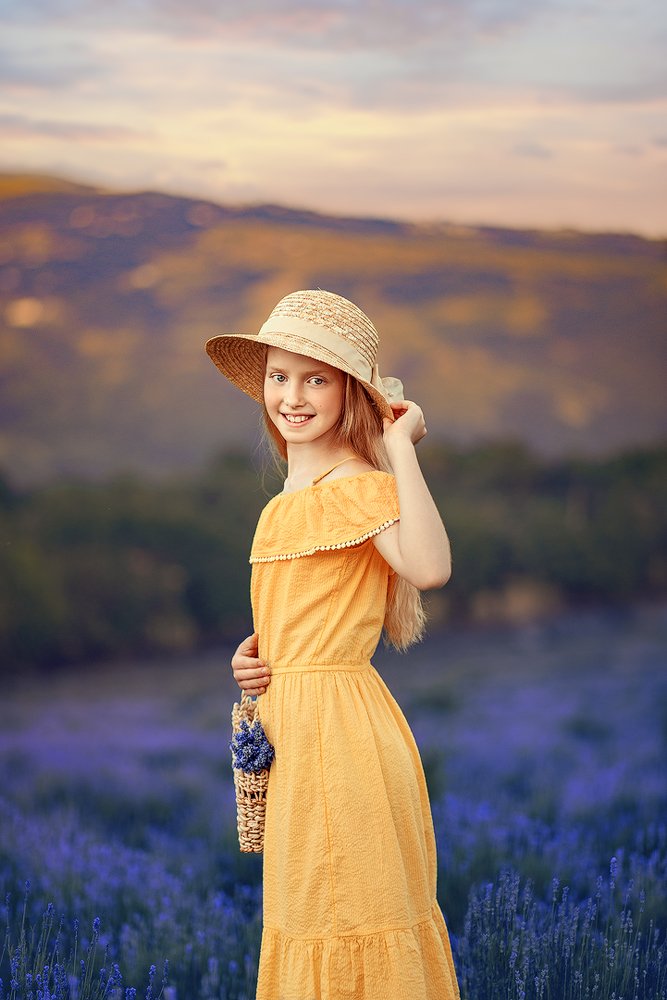 Лавандовая сказка для Маруси.