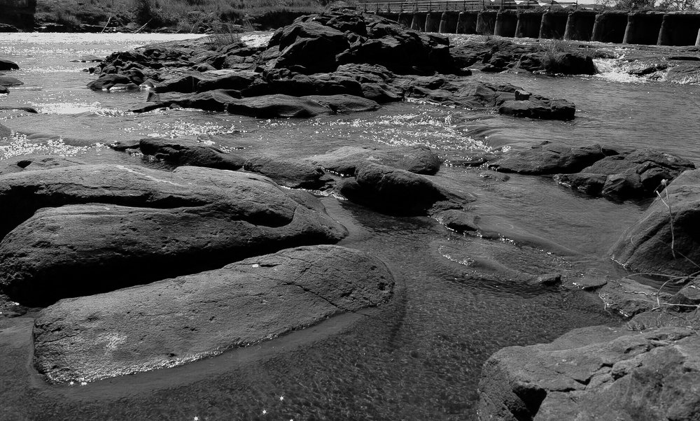 Rock and river
