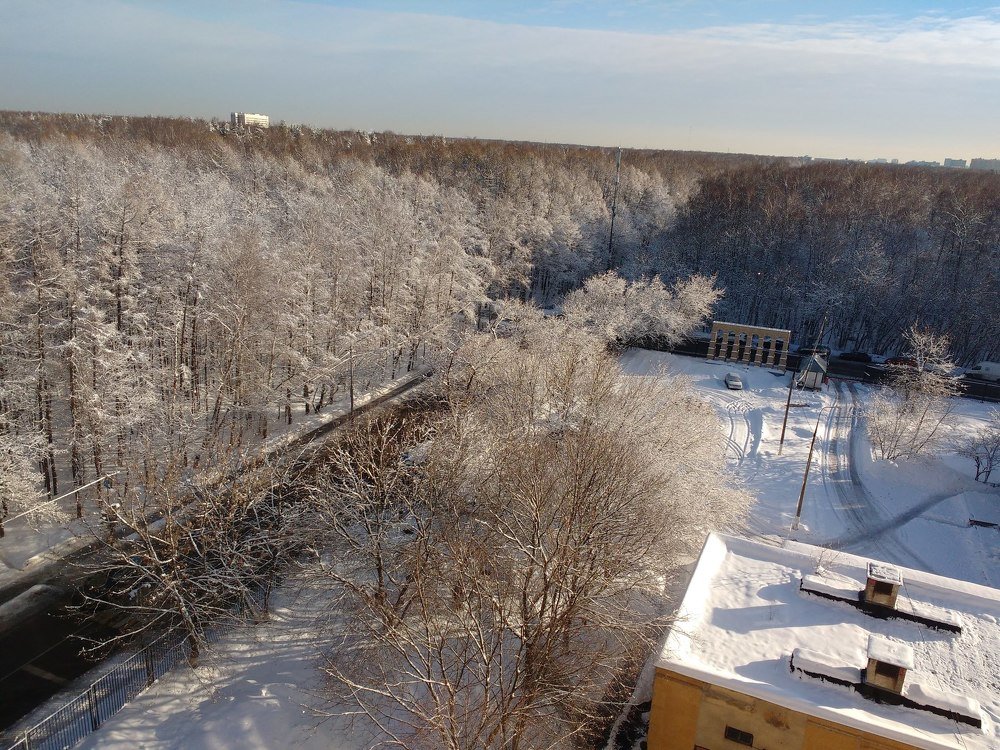 Зима в Москве
