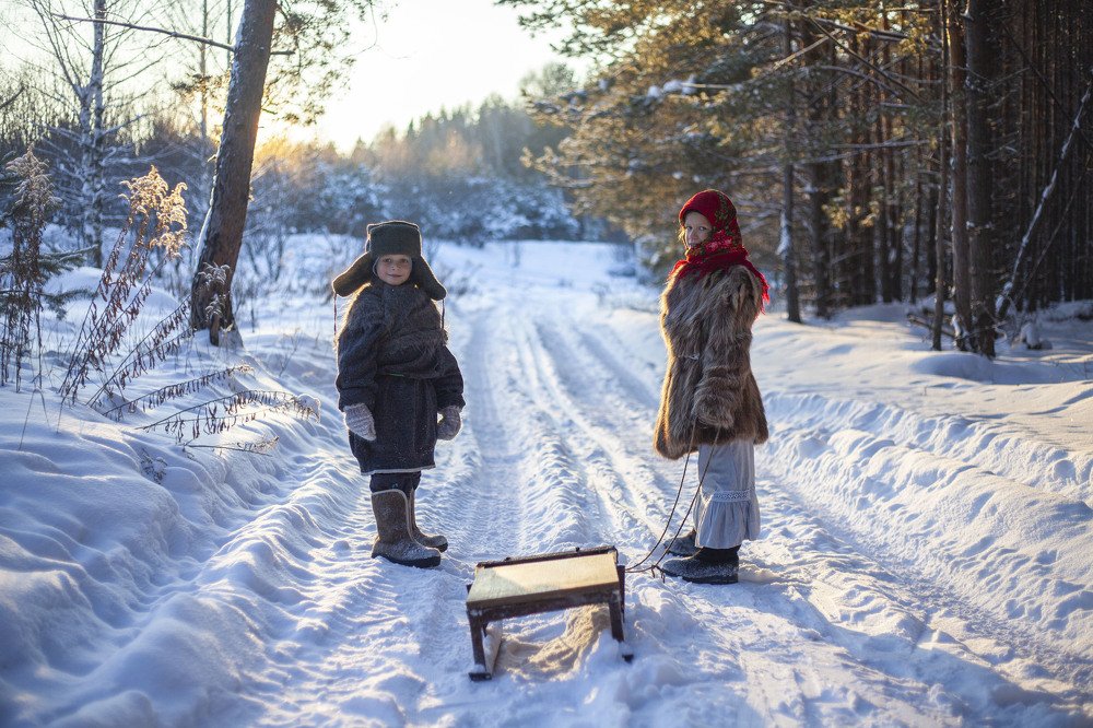 Зимние забавы.