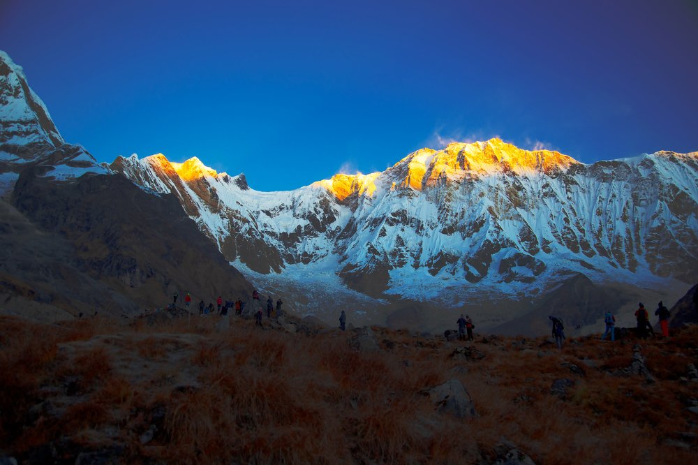Sunrise at Annapurna Range