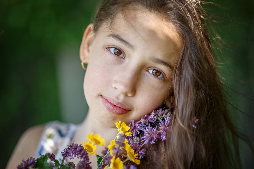 Портрет девочки.