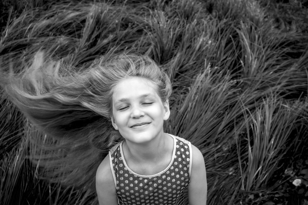 С ветром в волосах