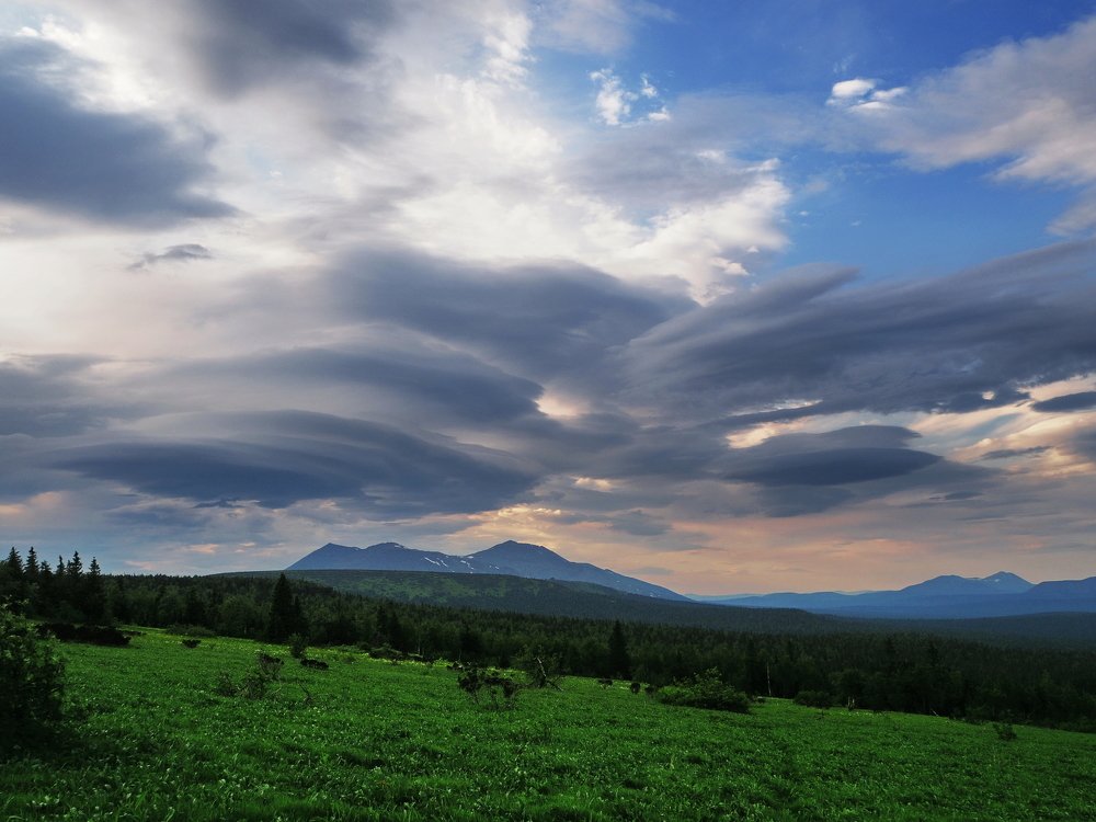 Вишерский заповедник. Гора - Тулымский камень