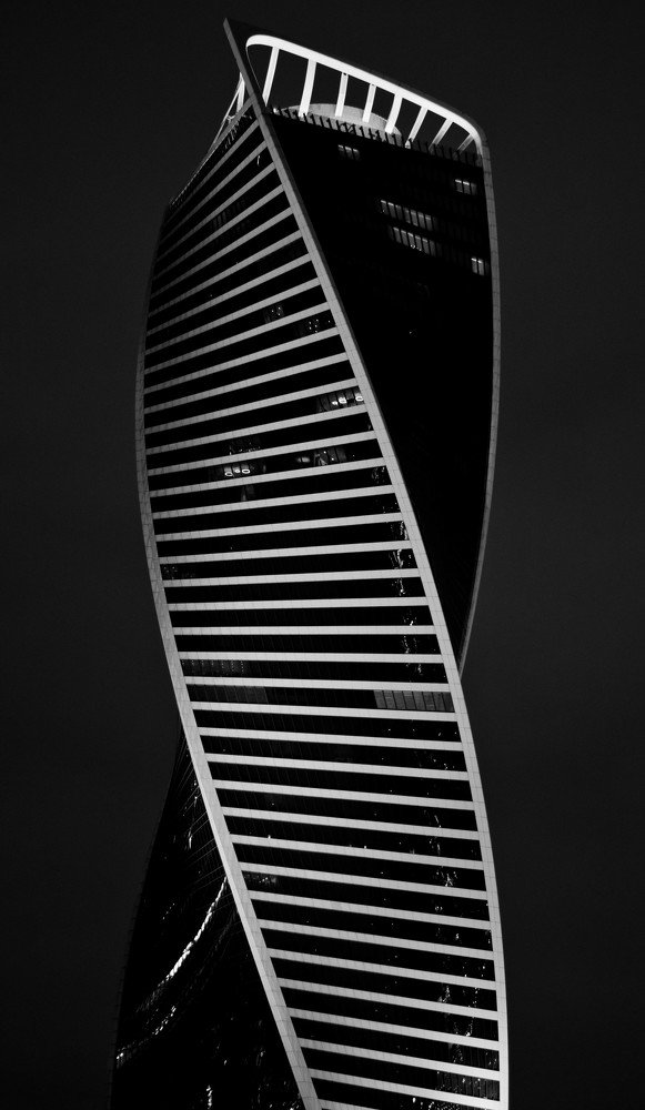 Черно-белая Москва