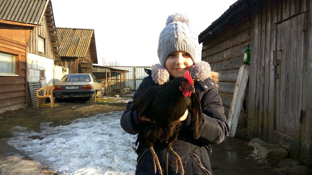В деревне)))