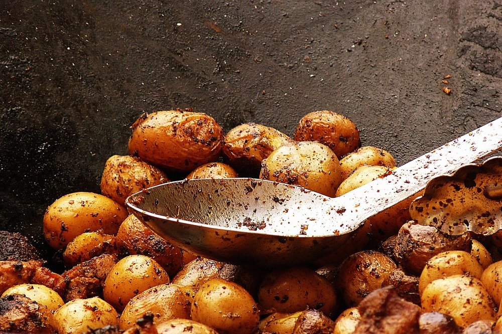 картошечка с беконом (potatoes and bacon)