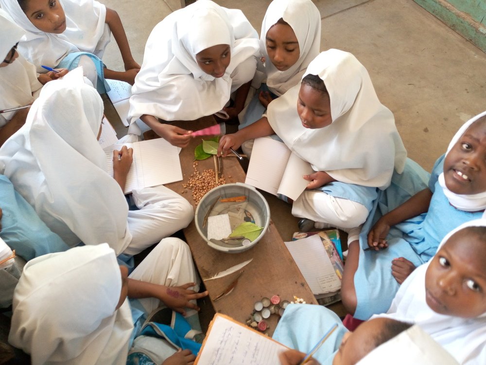 Children in class
