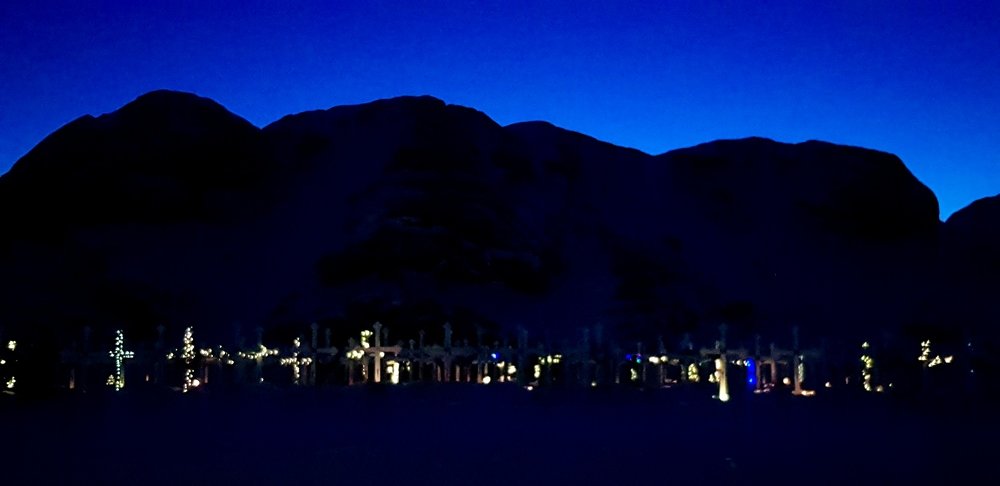 Graveyard christmas eve