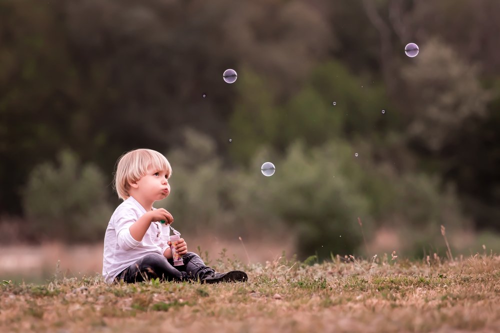 Дуем пузыри...
