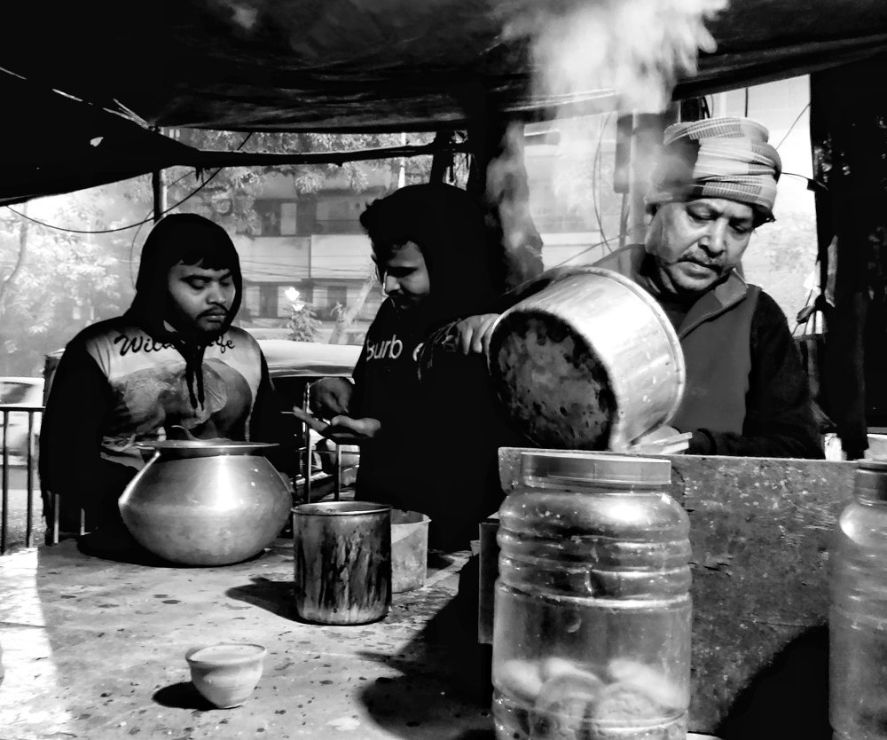 Chai by the roadside