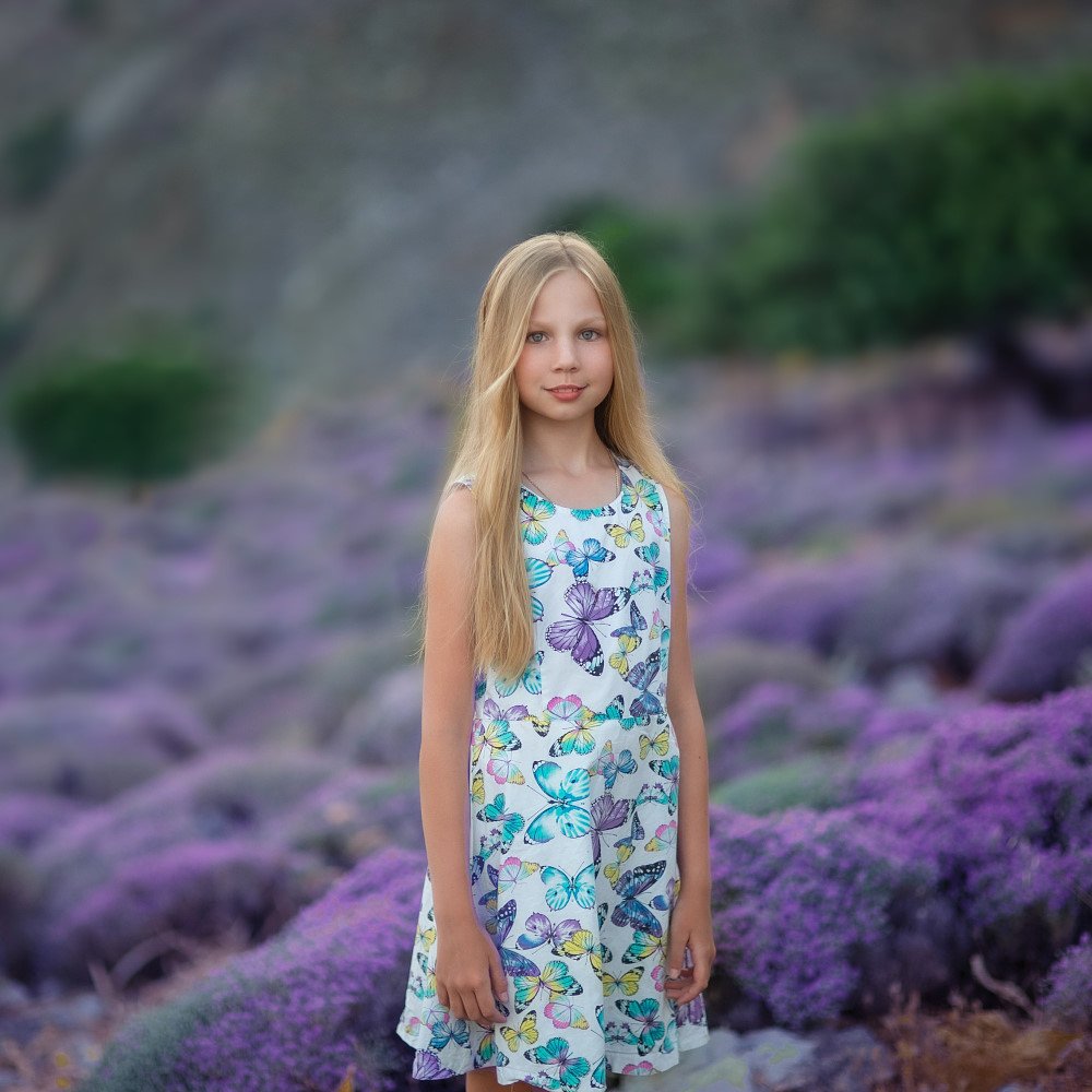 В горных цветах