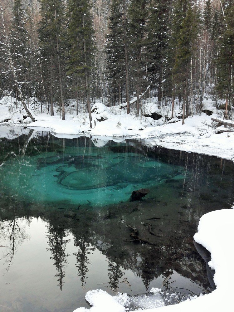 Живопись озера