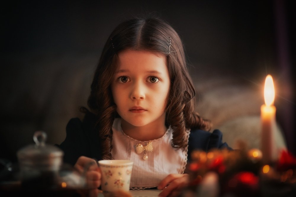 Полина.Январь 2020 г.Рождественское чаепитие.